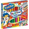 Bambino Plastelina 24 Kolorów Złota Srebrna + Podkładka [001901]
